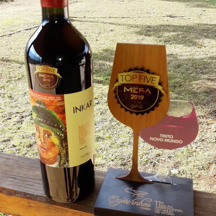 Inkari next to award MESA 2019 Tinto Novo Mundo